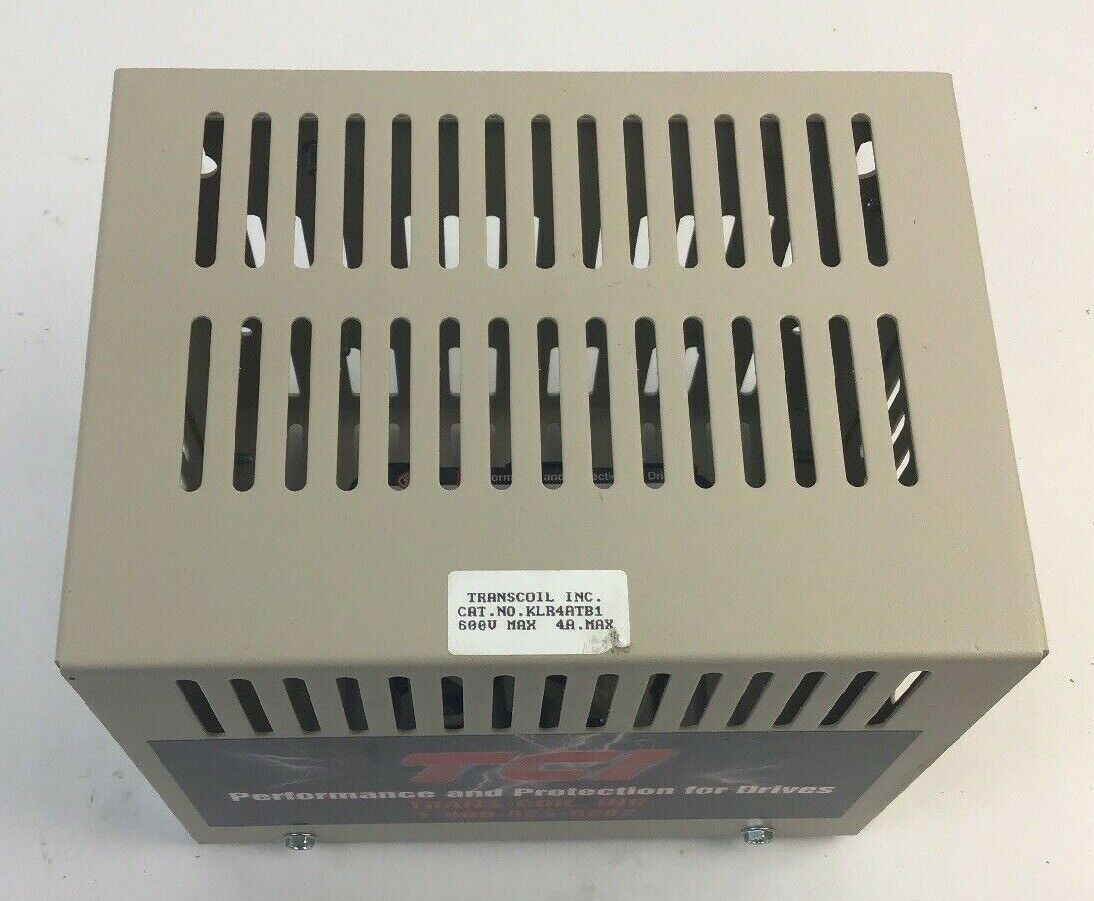 TCI-TRANSCOIL INC. TCI KLR4ATB1 LINE REACTOR 600V 4A 3PH 60HZ