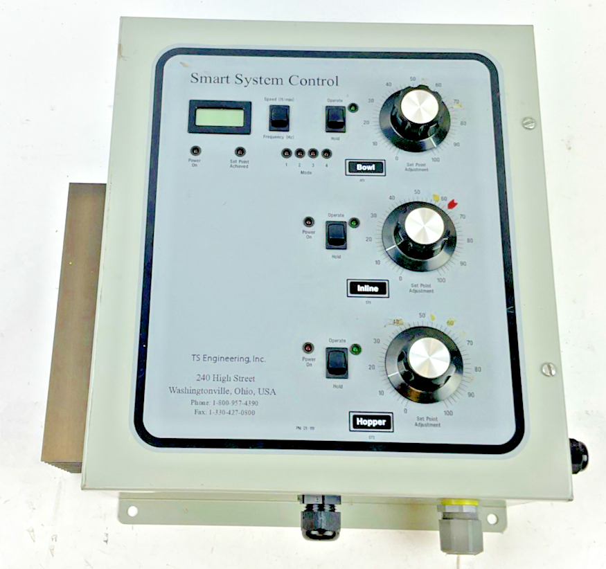 TS ENGINEERING SS-1051-3-BC SMART SYSTEM CONTROL 120V 50/60HZ VIBRATORY CONTROL