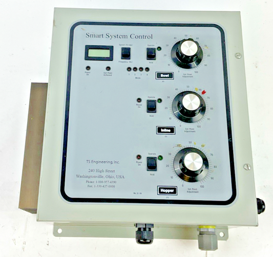 TS ENGINEERING SS-1051-3-BC SMART SYSTEM CONTROL 120V 50/60HZ VIBRATORY CONTROL