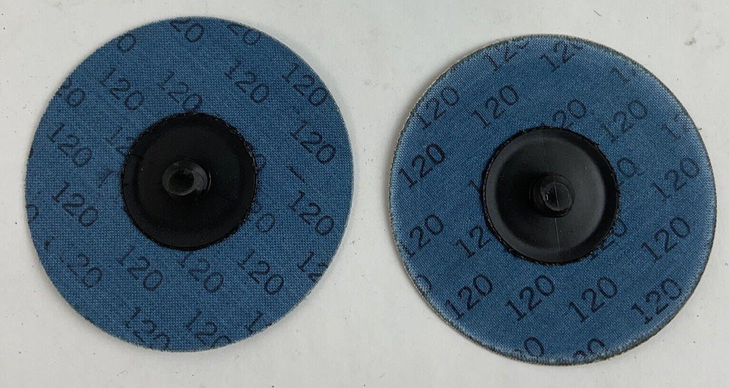 BLUE LINE 03LD080S3 LOCKING DISCS TYPE3 80GRIT QTY25  120GRIT QTY2 3"