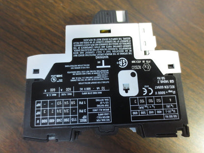 EATON XTPR004BC1 STARTER + XTPAXFA11 AUXILIARY CONTACT