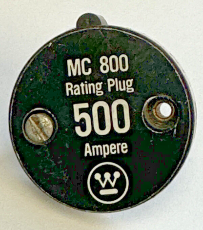 WESTINGHOUSE - MC 800 500A - RATING PLUG - 8MC500 - 500 AMPERE