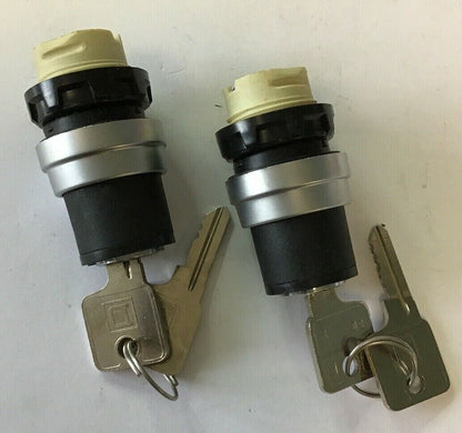 SQUARE D 9001 D4L80 ROTARY KEYED SWITCH ***LOTOF2***