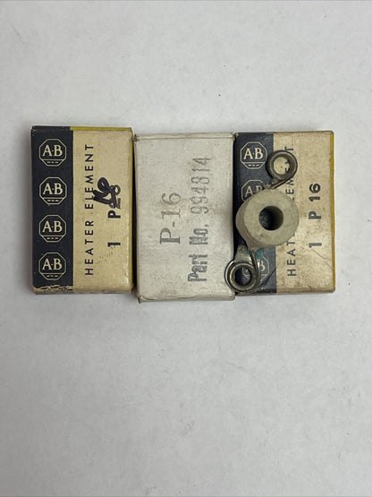 ALLEN BRADLEY P16 HEATER (LOT OF 3)