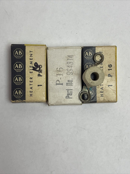 ALLEN BRADLEY P16 HEATER (LOT OF 3)