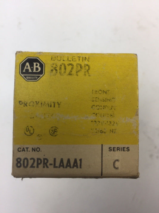 ALLEN BRADLEY 802PR-LAAA1 PROXIMITY LIMIT SWITCH SERIES C *NEW*