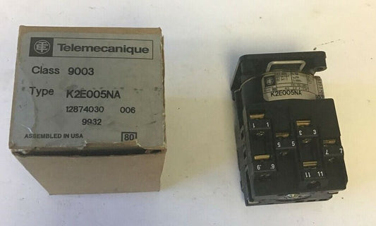 TELEMECANIQUE CLASS 9003 K2E005NA CAM SWITCH 20A 690VAC