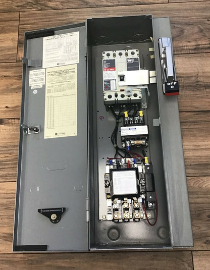 TELEMECANIQUE A31C481D-MOD5 COMBO MOTOR STARTER DISCONN.10HP 3PH 480V