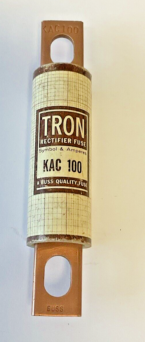 BUSSMANN KAC 100 TRON RECTIFIER FUSE***LOTOF4***