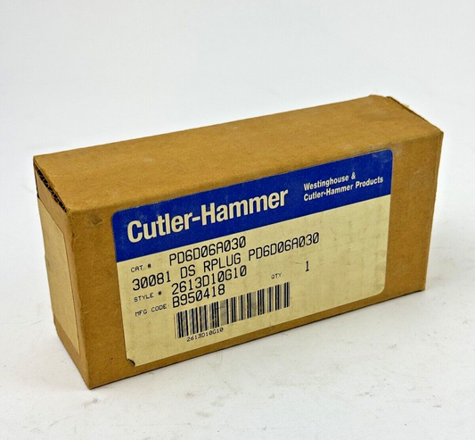 WESTINGHOUSE / CUTLER-HAMMER - PD6D06A030 - DIGITRIP RMS RATING PLUG - 300 AMP