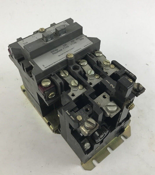 Westinghouse A200MICACDM Motor STARTER - Size 1, 27 Amp, 440/480 Volt Coil