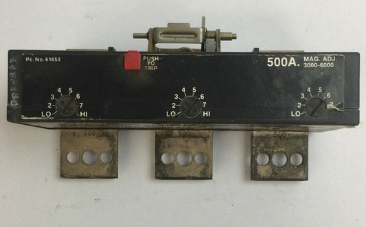 ITE LL63T500 CIRCUIT BREAKER TRIP UNIT 500AMP 3POLE