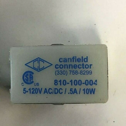 CANFIELD CONNECTOR 810-100-004 5-120VAC/DC .5A 10W MAGNETIC SENSOR