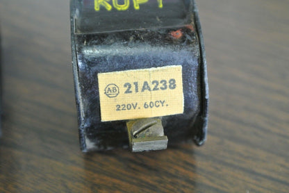 ALLEN-BRADLEY 21A238 COIL 220V, 60Hz, NEW SURPLUS