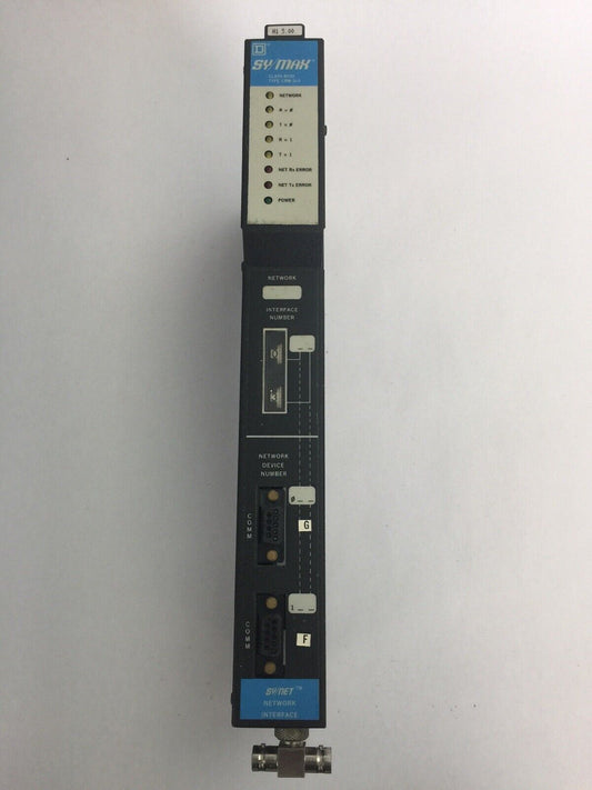 SQUARE D SY/MAX 8030 CRM-510 NETWORK INTERFACE SERIES H1 5 VDC 1.0 AMP