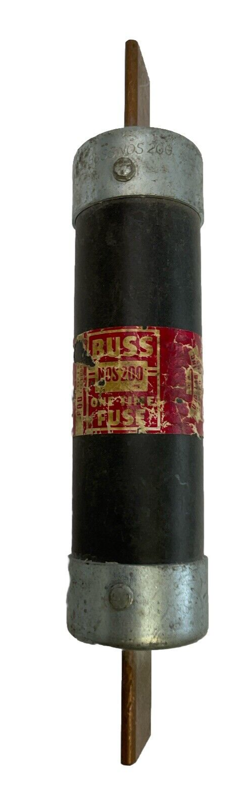 BUSS NOS 200 ONE-TIME FUSE 600VAC 200AMP