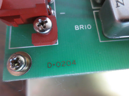 MORI SEIKI D-0204 BU3 PCB CIRCUIT BOARDS (3) / RELAY CONTROL ASSEMBLY