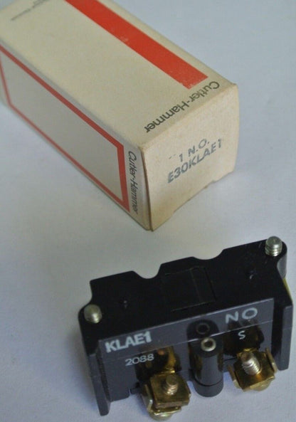 CUTLER-HAMMER E30KLAE1 - 1 N.O. - NEW SURPLUS