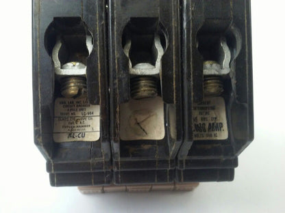 CUTLER HAMMER CH360 CIRCUIT BREAKER 3P 60A 240V TYPE CH