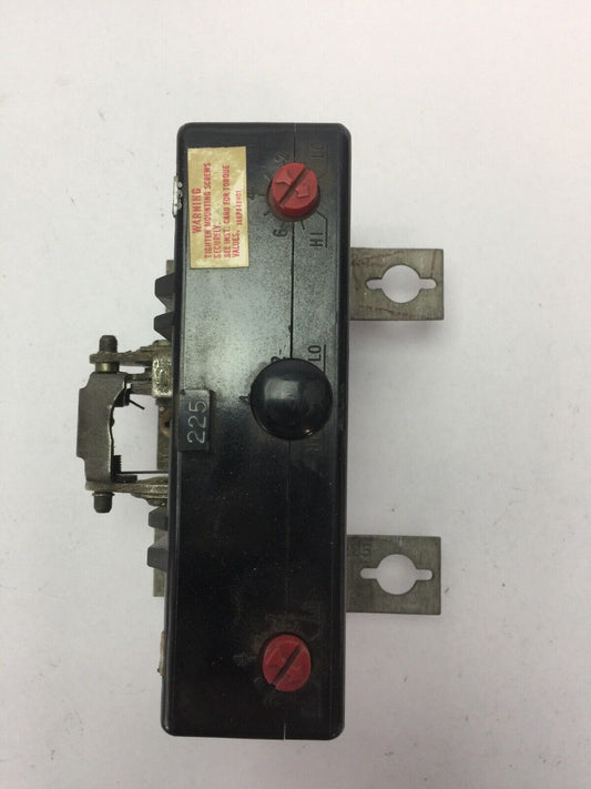 WESTINGHOUSE HKA2225T 225A TRIP UNIT 2POLE MAG TRIP-ADJ 1125-2250A