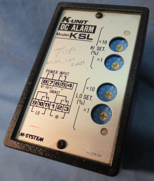 K-UNIT DC ALARM MODEL KSL-A5-J 240V AC