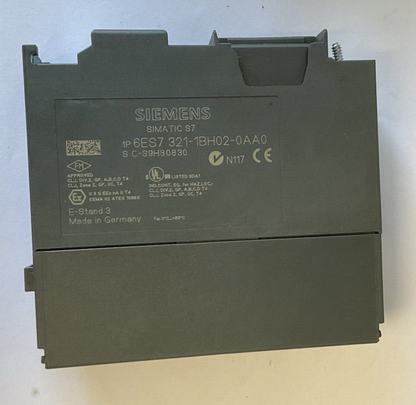 SIEMENS 6ES7 321-1BH02-0AA0 DIGITAL  CARD