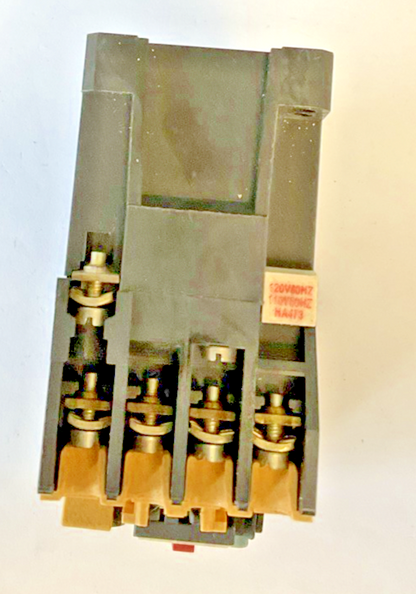 ALLEN BRADLEY 100-A09ND3 CONTACTOR SER B 600VAC 9A W/ 193-BSB 60 RELAY 4-6A