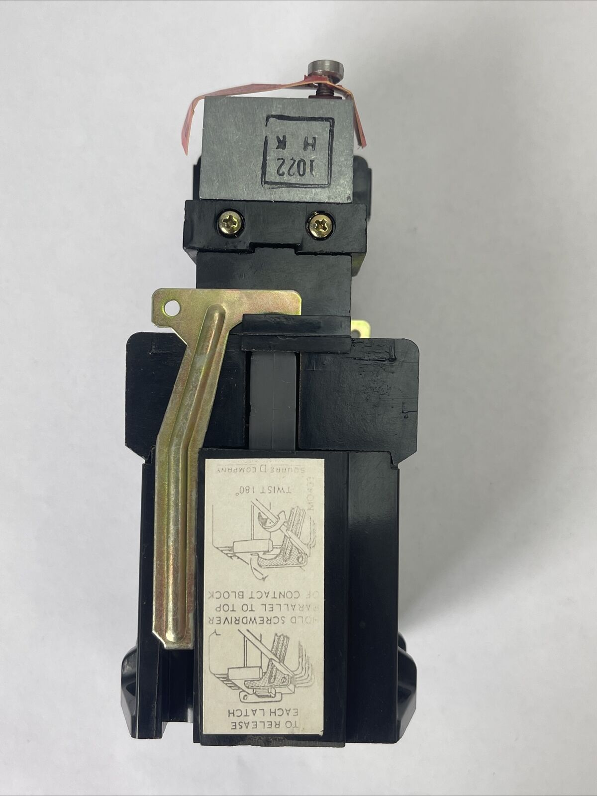 SQUARE D 8501 GD0-20-GD DC RELAY OPERATED TIMER 240VDC 132VA 5.5A COIL 115VDC