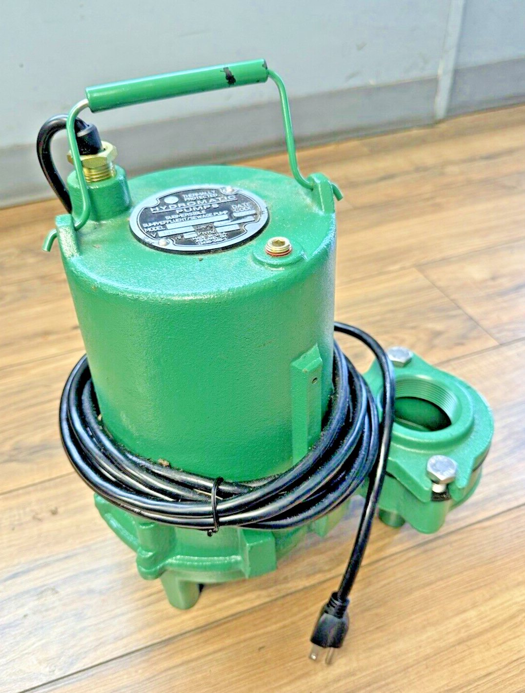 HYDROMATIC - SP50M1 - SUBMERSIBLE SEWAGE PUMP - 115 V/ 12 A/ .50 HP/ 1-60 HZ