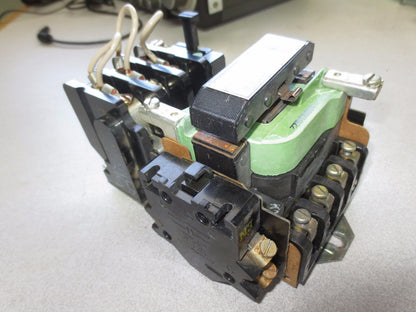 GENERAL ELECTRIC CR208C100DVN219 NEMA SIZE 1 STARTER - 600V, 27A