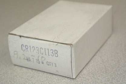 LOT of 3 / GENERAL ELECTRIC CR123C113B OVERLOAD HEATER ELEMENT / NEW SURPLUS