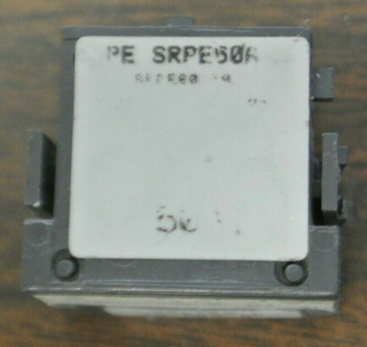 GE SRPE50A 50A TRIP UNIT for CIRCUIT BREAKER FRAME SIZES SED / SEH / SEL / SEP