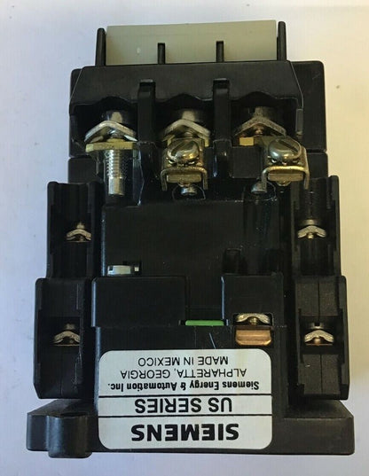 SIEMENS 3TB44 CONTACTOR W/208V 50/60HZ COIL