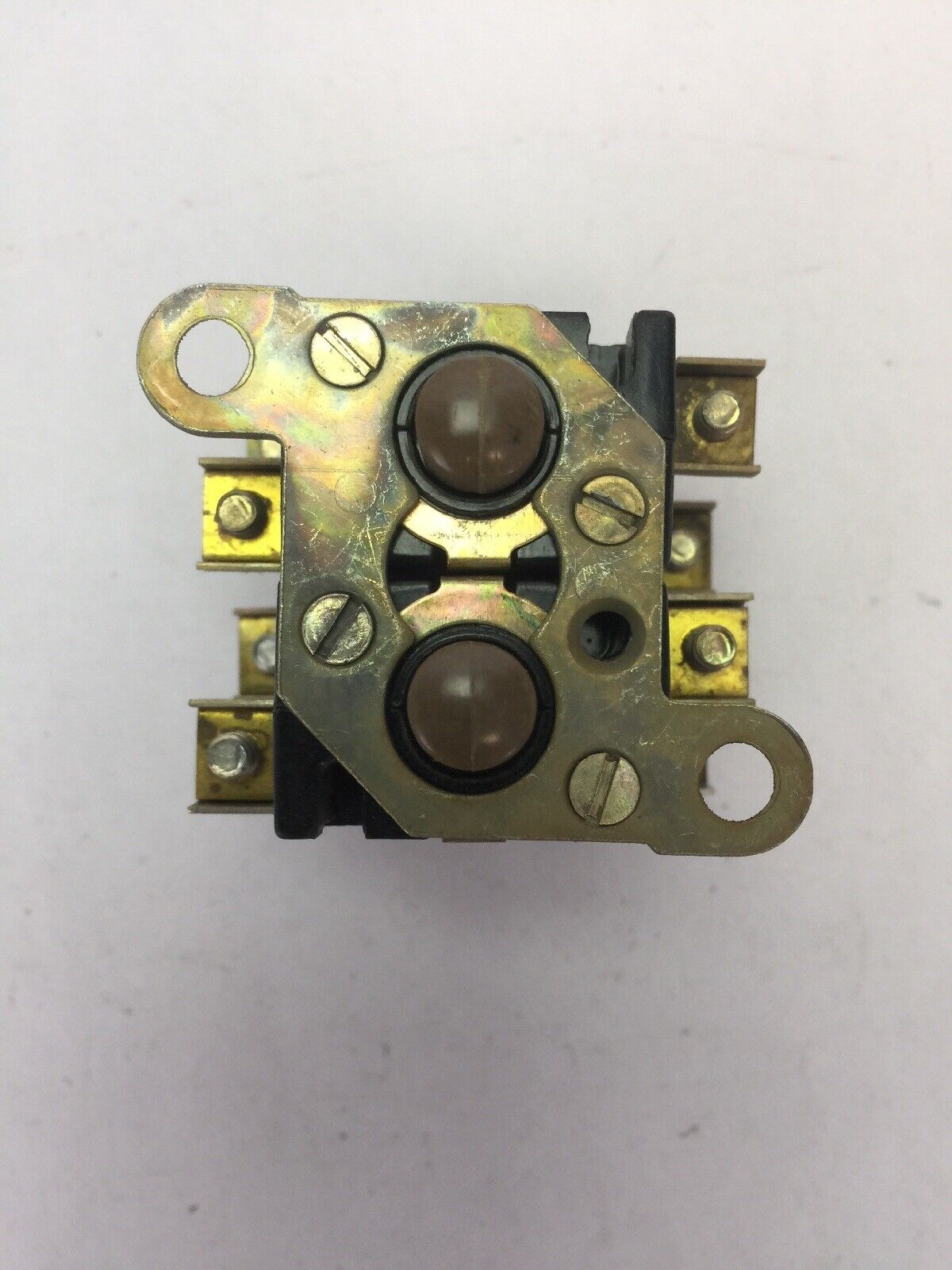 GE 2942U206 OIL TIGHT CONTROL UNIT CONTACT BLOCK 600V