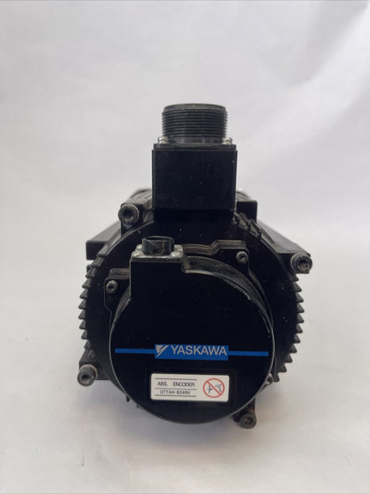 YASKAWA SGM7A-40A7D61 AC SERVO MOTOR 200V 25.4A UTTAH-B24RH ABS ENCODER SHIMPO