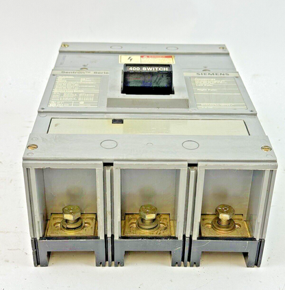 SIEMENS - JXD63S400A - SENTRON MOLDED CASE SWITCH - 3 POLE/400A/600VAC/JXD6-A