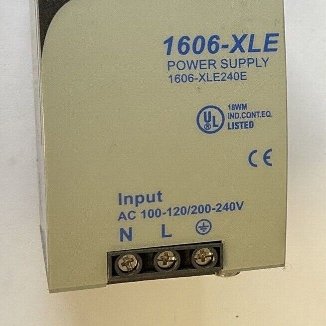 ALLEN BRADLEY 1606-XLE240E POWER SUPPLY SER.A 240V 50-60HZ 28VDC