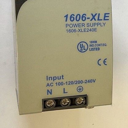ALLEN BRADLEY 1606-XLE240E POWER SUPPLY SER.A 240V 50-60HZ 28VDC