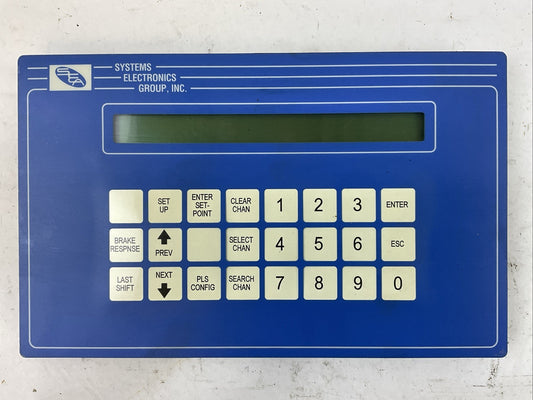 SYSTEMS D4591 DISPLAY / KEYPAD +5VDC 0.2A