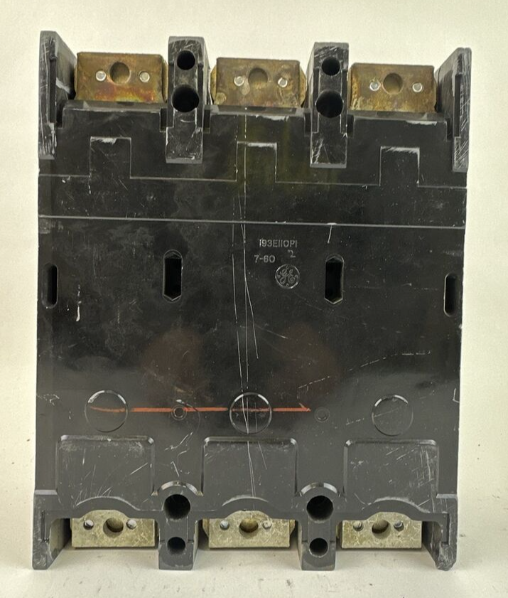 GE TJJ436Y400 CIRCUIT BREAKER 400AMP 600VAC 3POLE