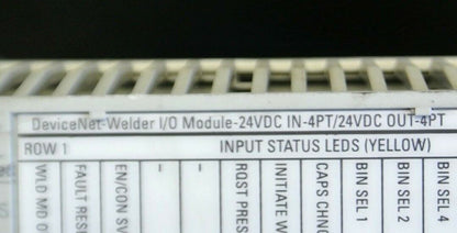 SQUARE D 52046-491-53 DEVICENET WELDER I/O MODULE + 170AZW88000 I/O BASE