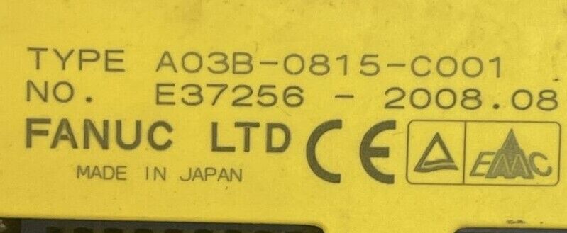 FANUC A03B-0815-C001 I/O MODULE WAGO IM-MRH50-FN2