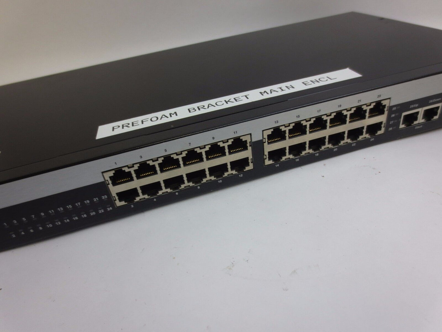 ENTERASYS A2H124-24 - 24-PORT ETHERNET SWITCH w/ REDUNDANT POWER SUPPLY