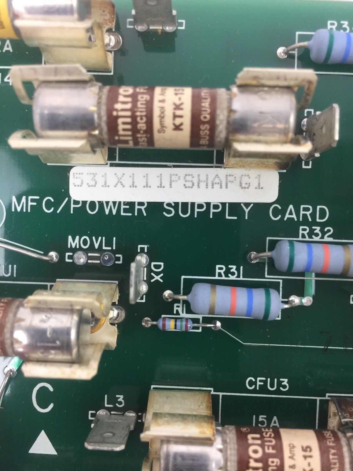 GE 531X111PSHAPG1 POWER SUPPLY CARD F31X111PHALG1