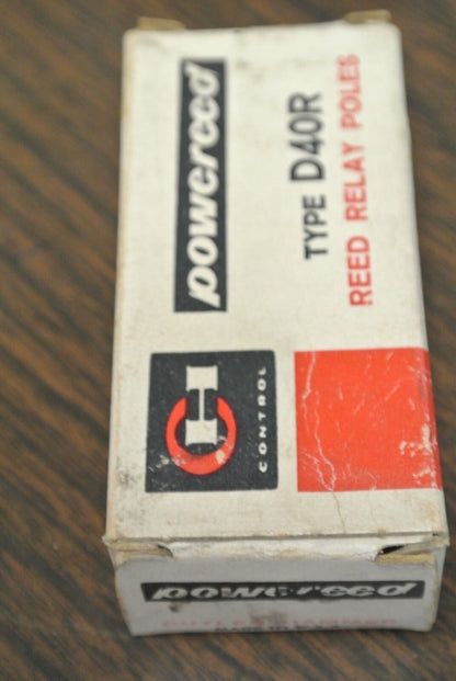 BOX of 2 / CUTLER-HAMMER D40RPB REED RELAY / N.C. / NEW SURPLUS