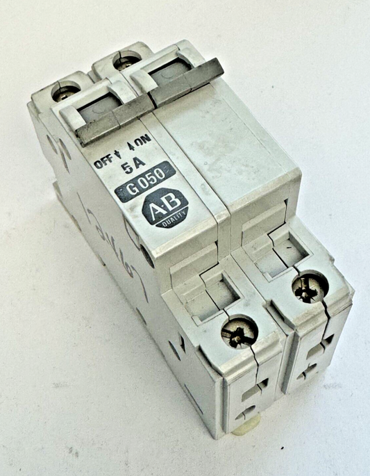 ALLEN-BRADLEY - 1492-CB2-G050 SER. B - MOTOR CONT. - 2P, 5 A, 277 V