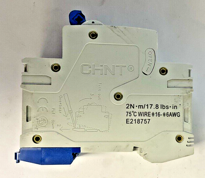 CHINT NB1-63 D16 CIRCUIT BREAKER 480VAC ***LOTOF3***