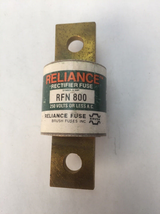 RELIANCE RFN 800 FUSE 800 AMPS 250VAC