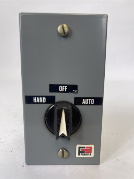 FURNAS 50AA3B9 PUSH BUTTON STATION 3 SELECTOR SWITCH 600VAC