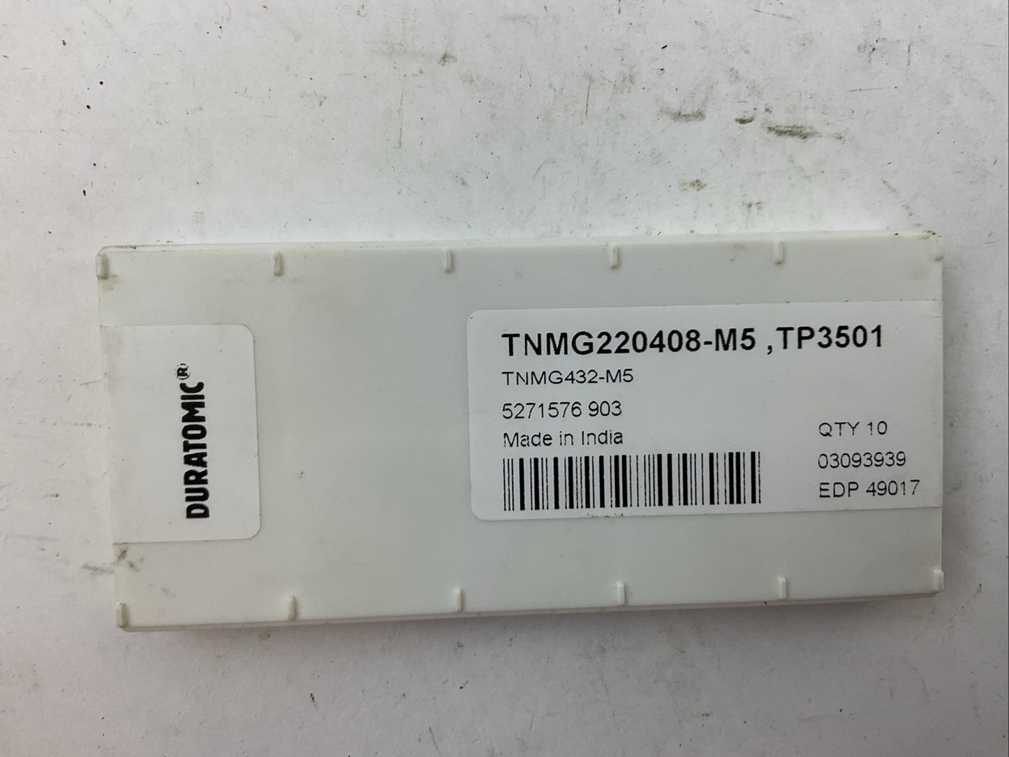 SECO TNMG220408-M5 TP3501 TNMG432-M5 CARBIDE INSERT (BOX OF 9)